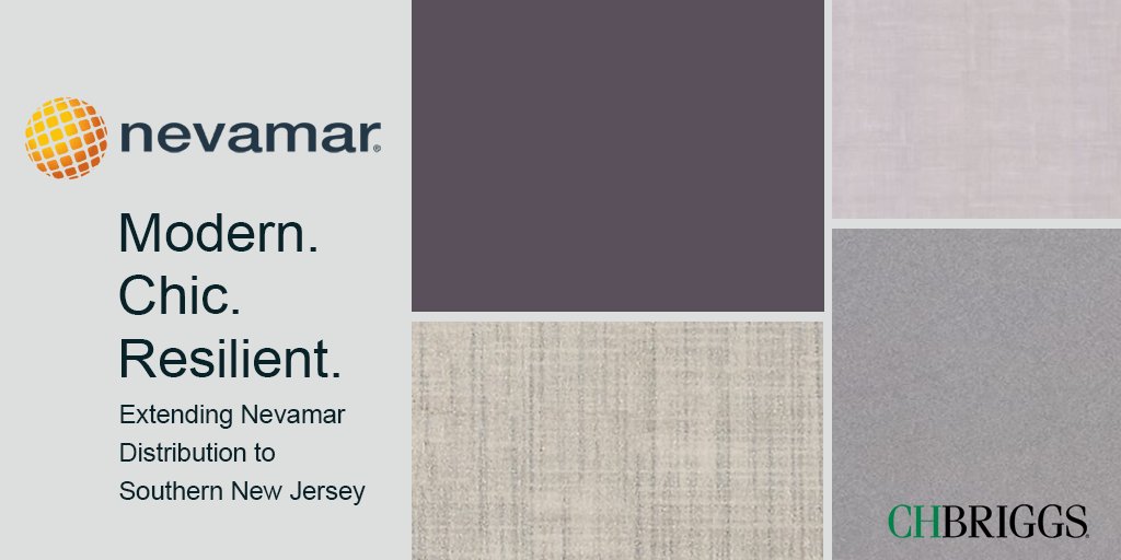 CHBriggsCo's tweet photo. .@Panolam and @CHBriggsCo extend its #Nevamar distribution to additional southern NJ counties. https://t.co/v5J67fJK0N We are thrilled to expand our offering of this stylish & versatile #HPL to the A&D community. https://t.co/2X9XpepCpK #surfacesystems #panolam #laminate #design https://t.co/5wHv4A2a75