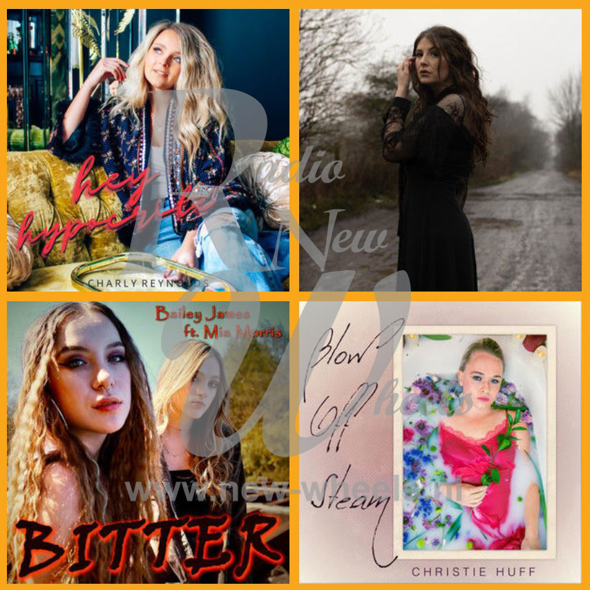 Now in You're the Star : 
@Charly_Reynolds  Charly Reynolds - Hey Hypocrite
@katieomalleymsc  Katie O'Malley - Taste the Dirt
@BaileyJamesGang Bailey James; @miamorrismusic Mia Morris - Bitter
@HuffChristie  Christie Huff - Blow off Steam
#Countrymusic #Radio #singersongwriter