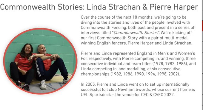 Commonwealth Fencing Championships 2022 tweet media