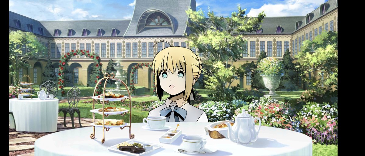 Fgo お茶会 九十九先生セイバーさんのフィット感www Fgo お茶会 九十九先生セイバーさんのフィット感www