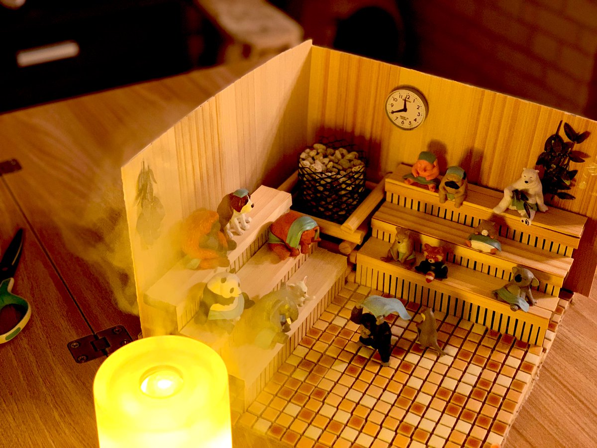 サウナ ジオラマ 山本希望 on X: 