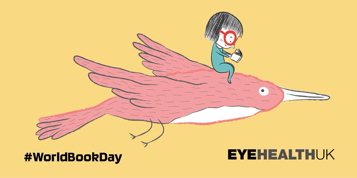 A love of books starts with good vision. Research published in the BMJ tiny.cc/xw3vkz demonstrates a link between vision and children's literacy 📚. Keep your little one's eyes healthy with regular sight tests. #WorldBookDay #EyeLoveReading  #VisionMatters