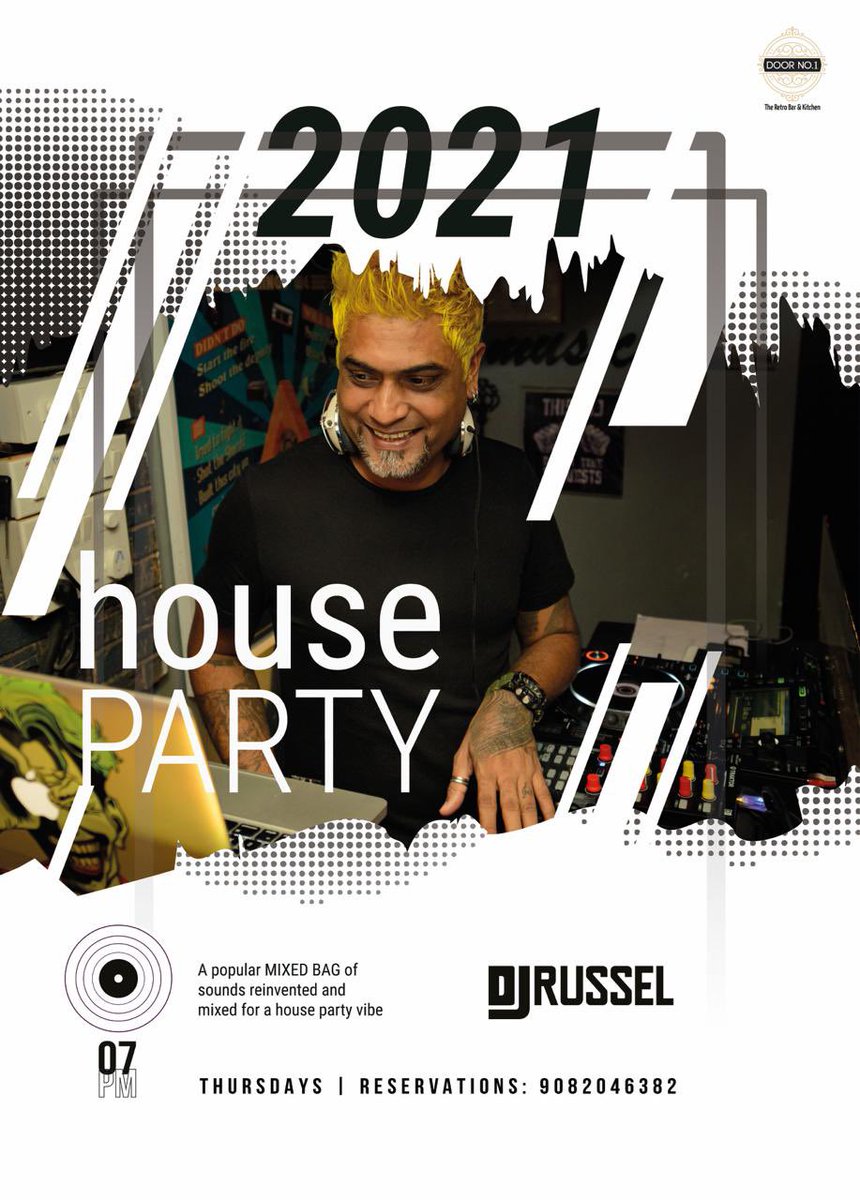 Back2Door1's tweet photo. It’s time for your midweek House Party at Door No.1 with DJ Russel on decks spinning you a mixed bag of the hottest tunes from back when... https://t.co/fRd4ouitAD.tonight. https://t.co/nwOjbAEo8D