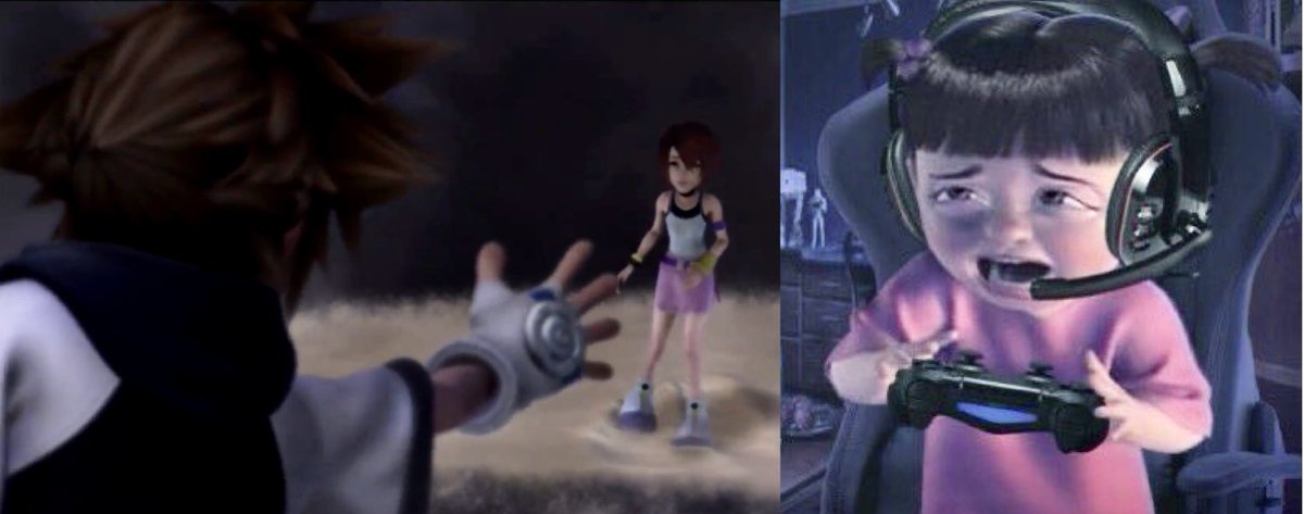 RobinDanielleW's tweet photo. Now this is real pain #kingdomhearts #sora #kairi #whenyouwalkaway #xbox #PS5 #truesadness #videogame #childhood #simpleandclean #hikari https://t.co/UehUpbR3gC