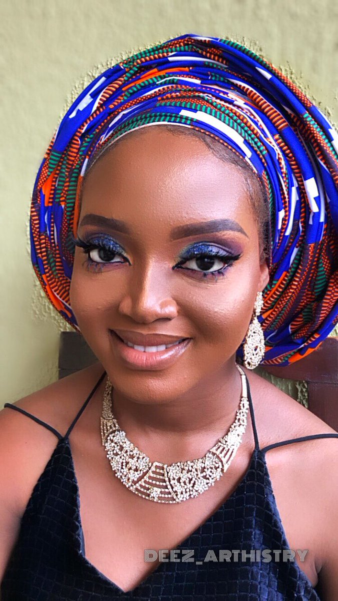 DeezArthistry's tweet photo. Traditional makeup inspired ✨✨✨
What do you love about this look?

Makeup &amp; Gele - @DeezArthistry 
You can trust us to glam you up for any kind of event.

https://t.co/etcPJBNJFE https://t.co/QBzAMuZ2Ik