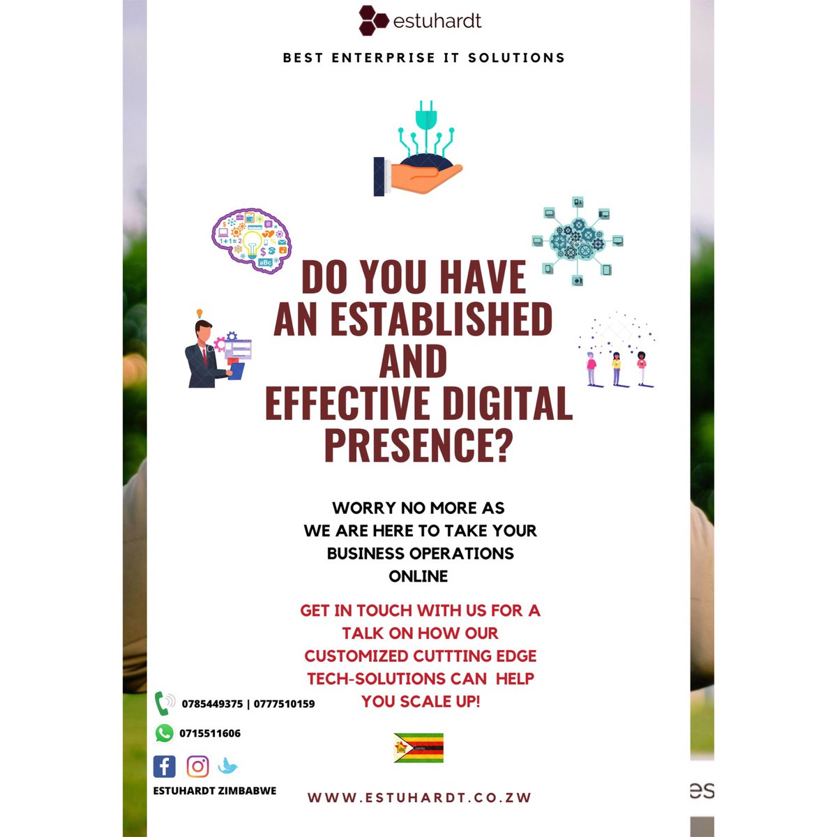 estuhardt's tweet photo. #estuhardtzw
#letsgodigital
#technologyisthefuture
#staysafezw https://t.co/Lms2heY3EW