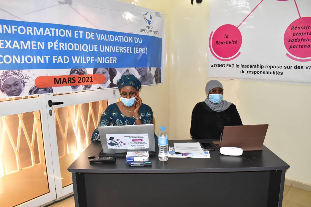 WILPF Niger tweet media