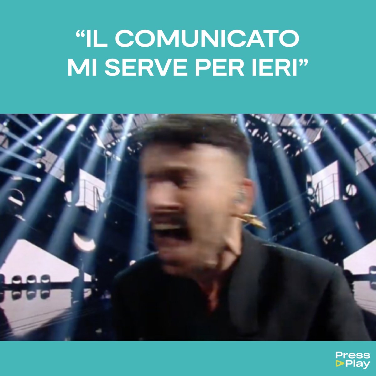 Più o meno così tutti i giorni, non solo a #Sanremo2021