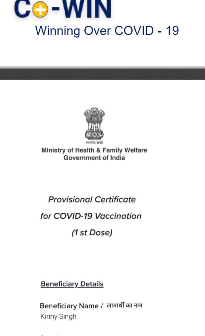 SinghKinny's tweet image. Vaccinated Finally! Got slightly Delayed owing to the contraindication of recent recovery! #vaccineissafe #biggestvaccinationdriveoftheworld #beatingcorona @ArunachalNhm @east_siang