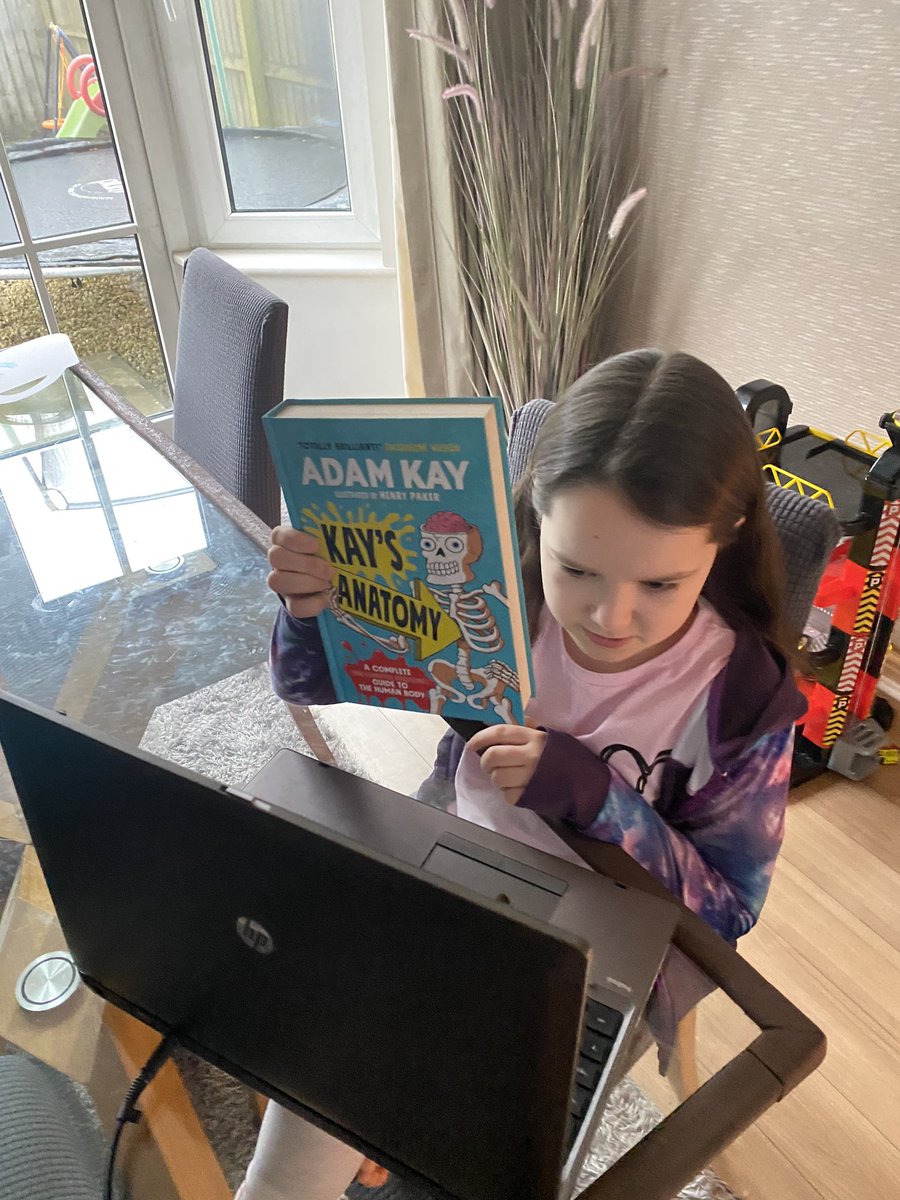 mybrosef's tweet photo. @amateuradam Amelia having to show the class her favourite book.. a new front cover design is apparently part of her homework... I thought yours was pretty good tbh. Let’s see what she comes up with. https://t.co/4nvZ1aasD3