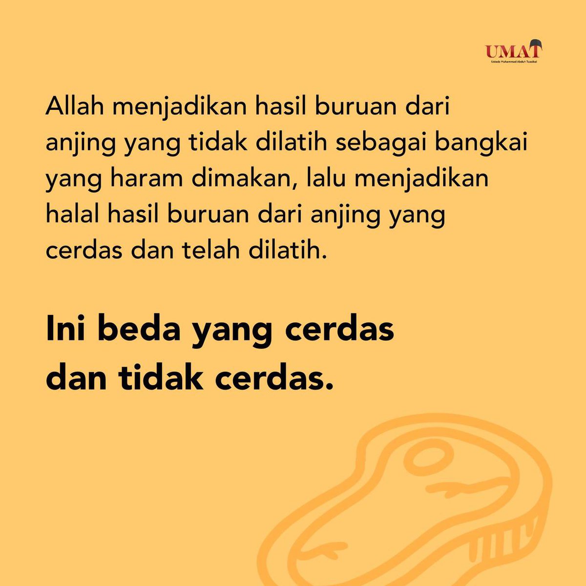 mabduhtuasikal's tweet photo. Cerdas yang dimaksud dalam bahasan kali ini adalah merujuk pada hewan yang dilatih dan tidak dilatih. Kalau itu saja dibedakan oleh Allah, maka manusia yang mau belajar dan tidak mau belajar tentu saja berbeda.

Sumber: https://t.co/WbypM1xIr4 https://t.co/gHe76D7cK7