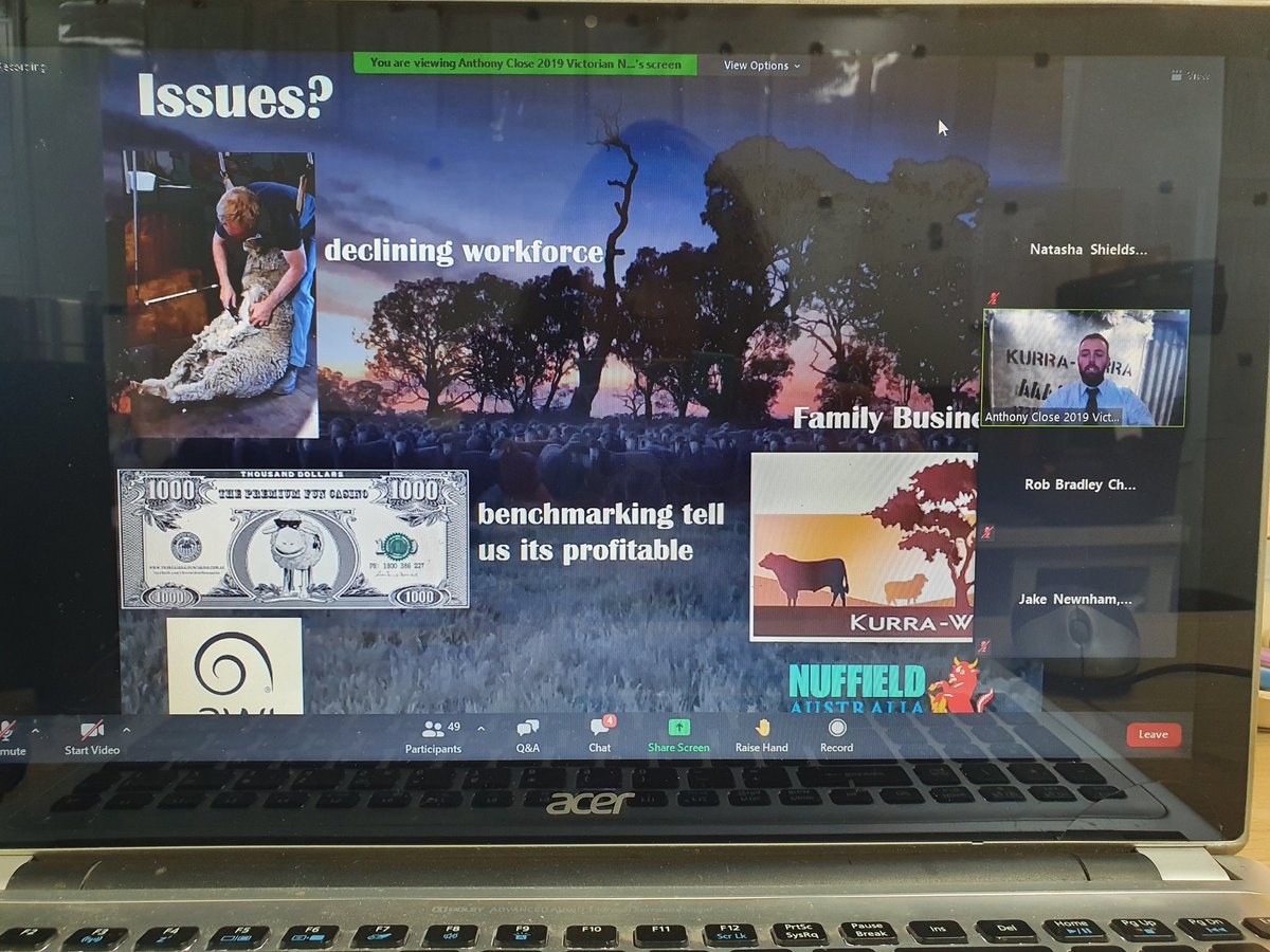 It was a privilege to be a panelist in tonight's <a href="/nuffieldaust/">Nuffield Australia</a> webinar. Great presentations by all! <a href="/AnthonyCloseKW/">Anthony Close</a> <a href="/TamUebergang/">Tamara Uebergang</a> <a href="/christinakelman/">Christina Kelman</a> &amp; Jake Newnham. Well done!