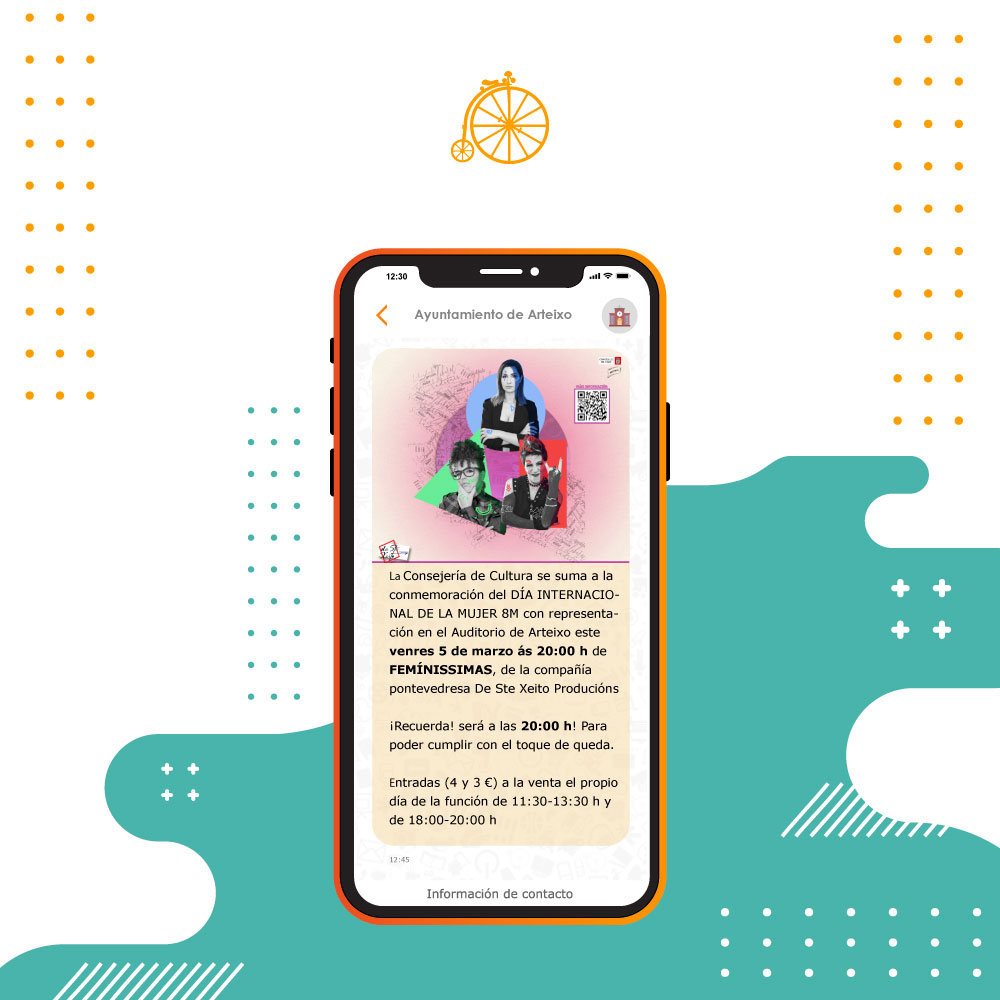 TokApp's tweet photo. 📲 El @concelloarteixo se comunica mediante TokApp. De manera segura, evitando los bulos. 

#RGPD #LOPD #validezlegal #ayuntamientos #comunicación https://t.co/HEUULzFejl
