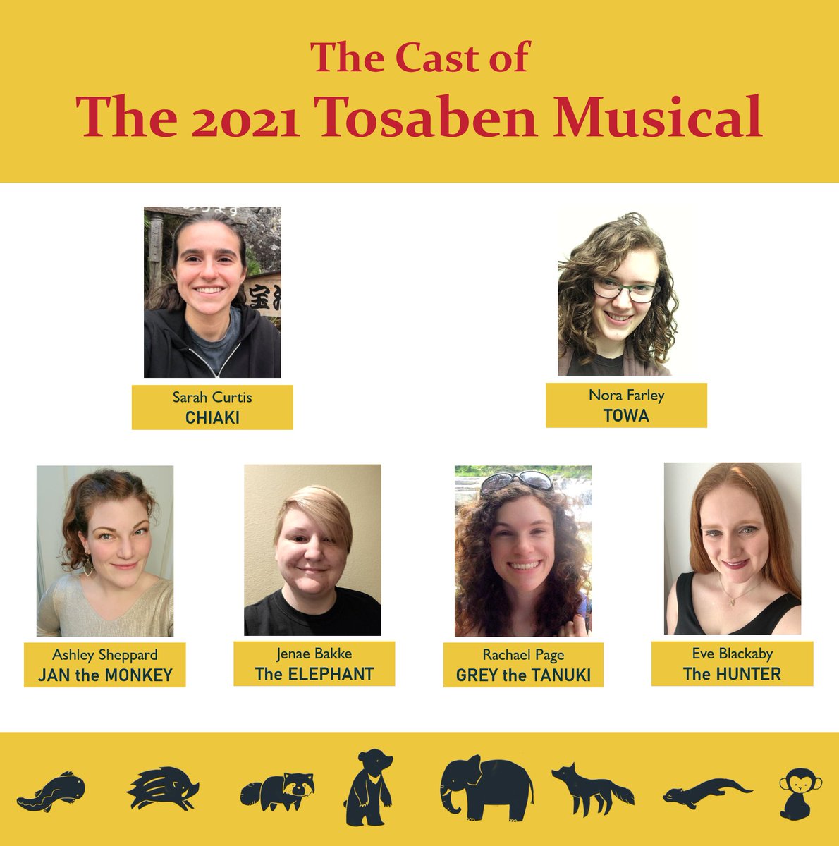 GENKIseinenkai's tweet photo. Please welcome the cast of the 2021 Tosaben Musical!!! 😍🎉🎶 https://t.co/50lGJOOF9j