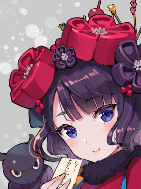 葛飾北斎(Fate) ,とと様 「FGO 北斎ちゃん🖌 」|ERIMO🍓5/5ｺﾐﾃｨｱ144-E01a・絵師100人展13のイラスト