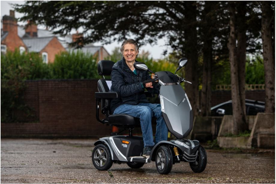 EMobilityEuro's tweet photo. It’s great to have the Vecta Sport reviewed amongst similar products available on the market, read Journalist Ian Cook’s review following an afternoon on the 8mph #VectaSport. Available on @MotabilityOps https://t.co/xl4Uj7xUMe https://t.co/tM7qVTfxCZ