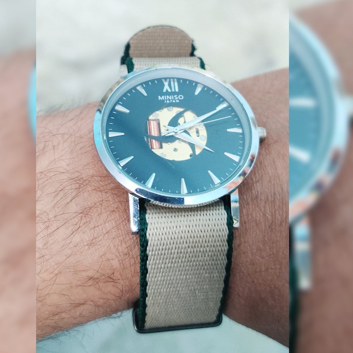 MooiStraps's tweet photo. Seat Belt NATO Cream - Green
#mooistraps #natostraps #mooiindia #nylon #nylonstraps #miniso #mooinylon #premiumquality #NATO #skeleton #watchfanatic #watchaddiction https://t.co/vhe9snbcW3
