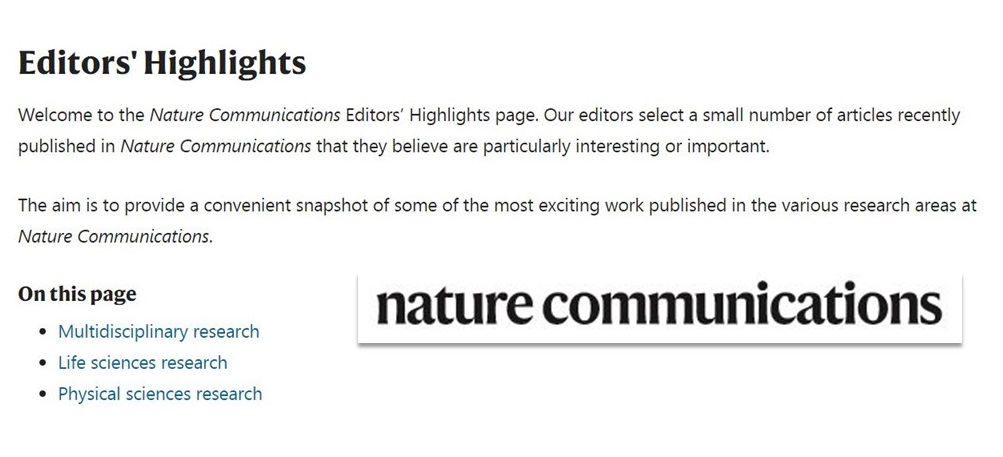 ophøre konkurrence anekdote Nature Communications on Twitter: "WHAT?? You haven't seen our Editors'  Highlights yet?? We regularly select a few articles published in Nature  Communications that the editors feel are particularly exciting across the  various