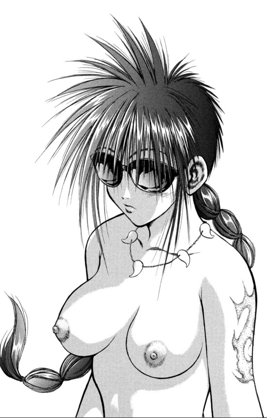 烈火の炎　エロ ネットで画像見て思わず買ってしまった烈火の炎20巻。 鬼凛(キリン)のおっぱい丸出しシーン。  乳首の描き込みが凄すぎて、このコマだけ見るとエロ漫画にしか見えない。 1ページ丸々使って描いてる熱意も素晴らしい。 烈火の炎ってこんなにエロかっ ...