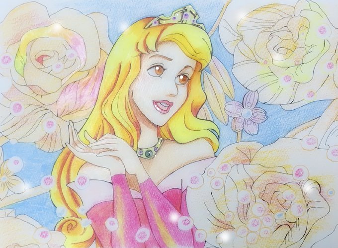 オーロラ姫のtwitterイラスト検索結果 古い順