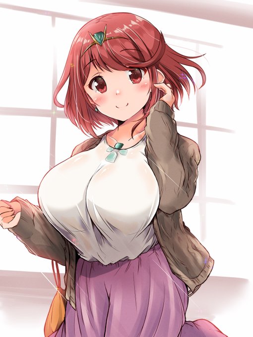 【さぁ 行きましょう!】
私服ホムラちゃんとデートしたいお絵描き。
#ゼノブレイド2 