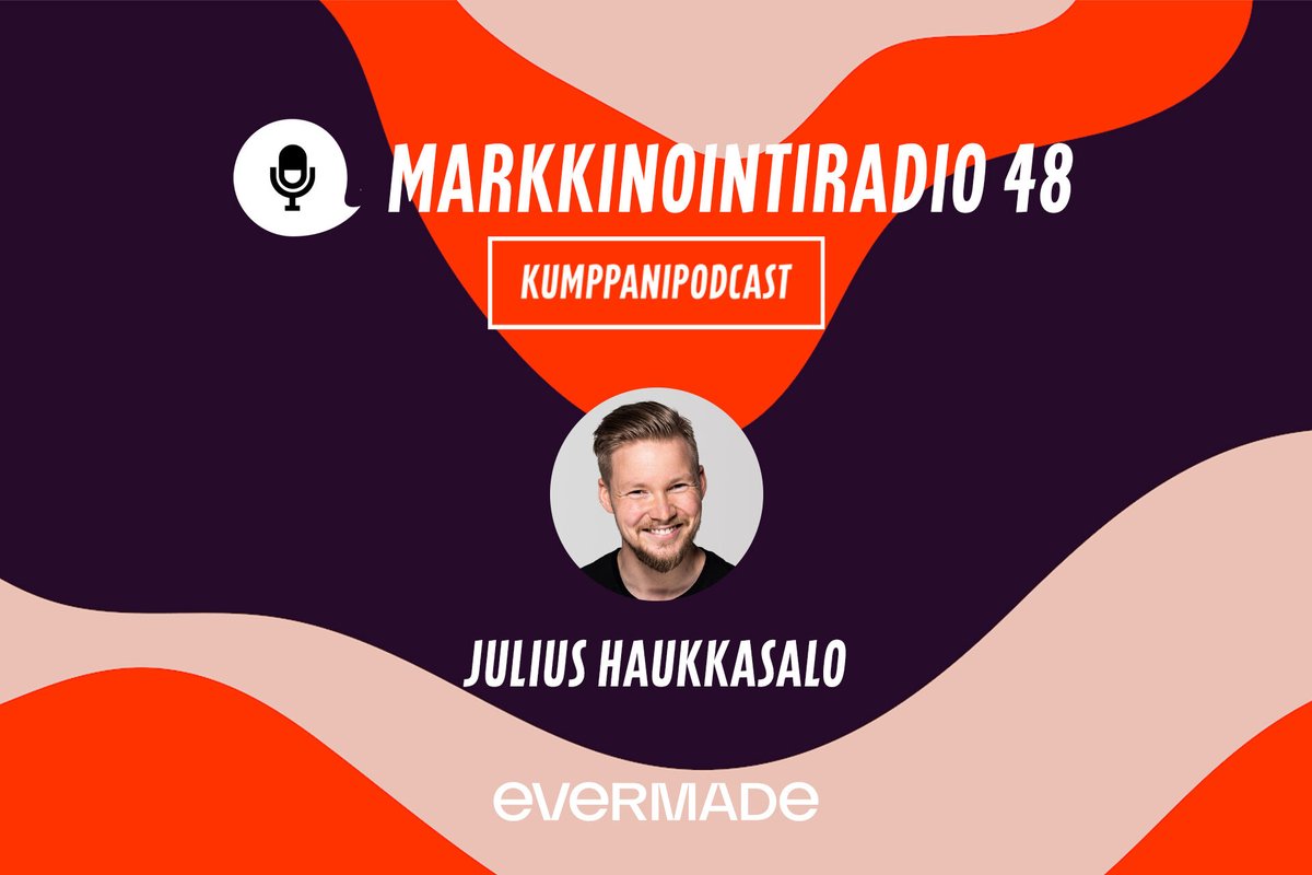 MarkkinointiRadion vieraana on Julius Haukkasalo Evermadelta! Juliuksen kanssa keskustellaan niistä elementeistä, joita b2b-verkkosivuston uudistamiseen ja kehittämiseen liittyy, ja mitä markkinoijan täytyy näistä ymmärtää!

Ota jakso kuunteluun: bit.ly/3896gPI

#podcast