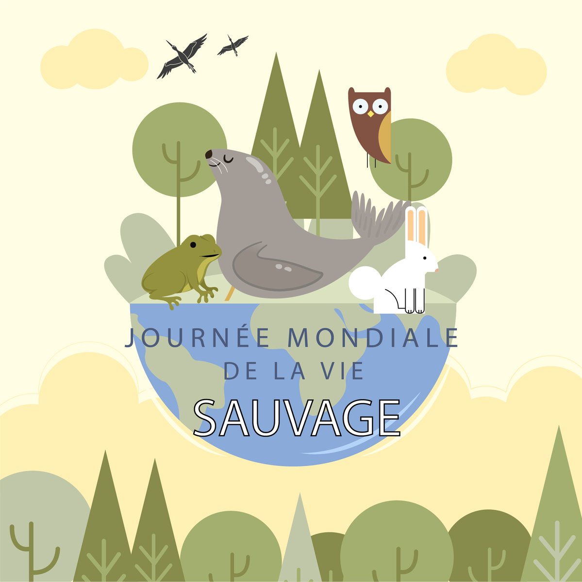 Hier c'était la journée mondiale de la vie sauvage ! Aujourd'hui comme demain, nous mettons tout en œuvre pour la valoriser et la préserver !