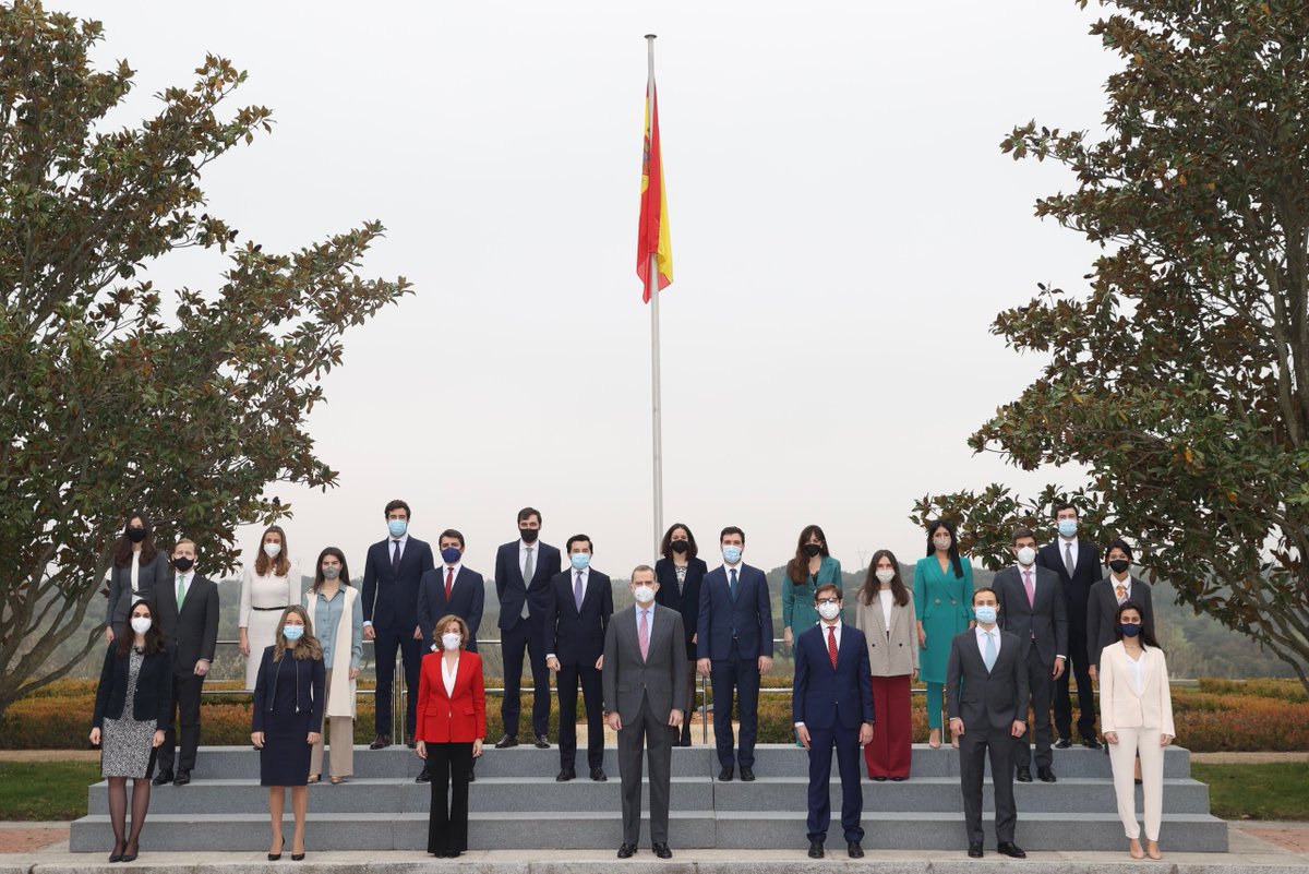 Audiencia del Rey a la 69ª Promoción del Cuerpo Superior de Técnicos Comerciales y Economistas del Estado. casareal.es/ES/Actividades…