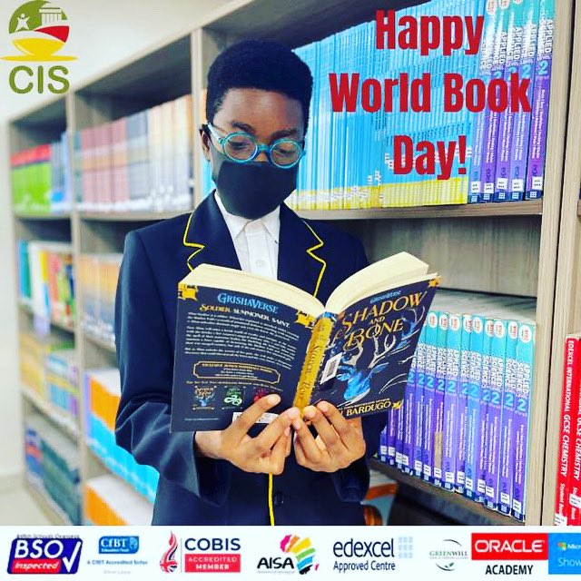 cis_lagos03's tweet photo. When you develop a habit of reading, you discover that stories and life experiences are much more relatable.
Happy World Book Dayπ
#WorldBookDay
#HappyWorldBookDay
#ShareAStory
#ReadAcrossTheWorld
#Read2Lead
#ReadingPower
#Education https://t.co/BBYoD9mZlk