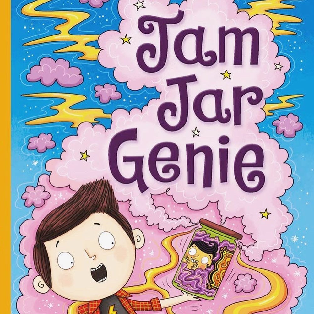 missmissmoss's tweet photo. Happy World Book Day from Ethan and his ‘Jam Jar Genie’ 🔮📚☺️ @samhayauthor https://t.co/1aMFzi75Ew