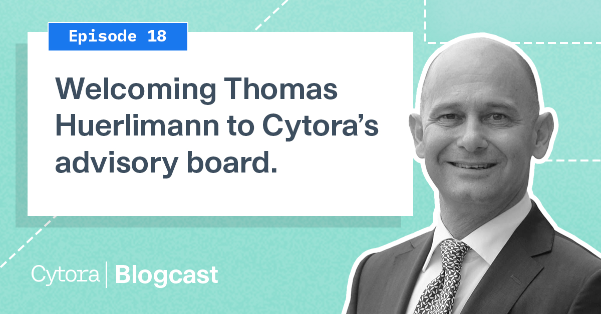 Today we’re welcoming insurance expert and Hiscox NED Thomas Huerlimann to Cytora’s advisory board. 

We asked Thomas to explain where the opportunity lies for insurers today in our latest blogcast. Hint: it’s all about the customer. 

Listen or read here: bit.ly/3sIChWI