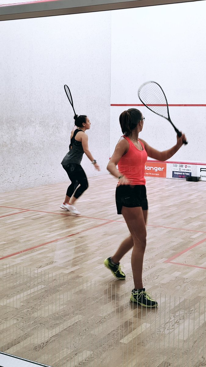 FFSquash's tweet photo. [CHAMPIONNAT DE FRANCE ELITE]

Resultat : 1/8 F - CDF ELITE

 [8] @Eliseeromba bat [9] Ana Munoz
3-0: 11-8, 11-7, 11-4 

#Championnatdefrance #ffsquash #elite #sport #national https://t.co/3mpmOAfZwE