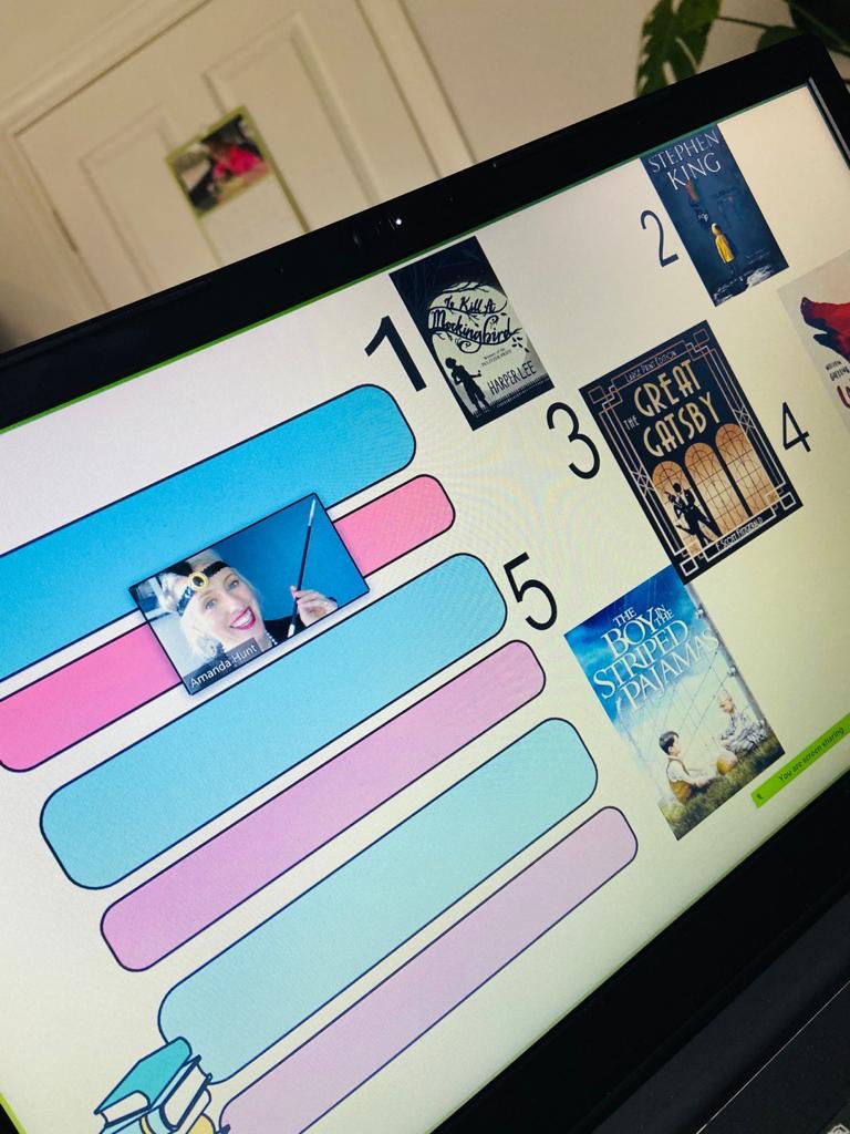 CPRiversideEng's tweet photo. Well look at that! “Daisy Buchanan” has turned up to teach Gatsby in person! #WorldBookDay #thisisap #teamCPR https://t.co/yn0bFAE2Ie
