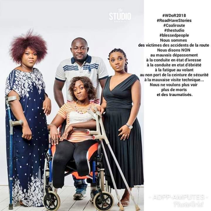 aristidemabatto's tweet photo. Les victimes des accidents de la route se livrent devant l'objectif de @thestudiodouala pour dénoncer les mauvaises attitudes qui provoquent des accidents.
@CRTV_web @canal2inter @DashRadioCM @EquinoxeTv_cm @RadioBalafon @abkradiofm donnez plus d'écho à cette initiative SVP ? https://t.co/zTb6YSSgJs