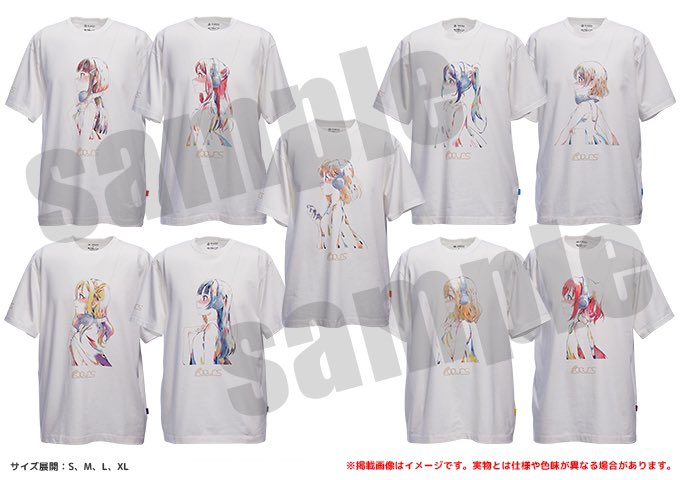 ラブライブ サンシャイン Premium Shop 仙台 ナノ ユニバース ラブライブ サンシャイン ナノファインtシャツ 全９種 4 950円 税込 上記商品の善子ver Sサイズ が売り切れとなりました Lovelive 仙台