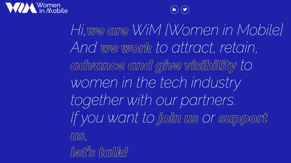 Women_in_Mobile's tweet photo. #WiMCommunity |Do you want to get advice on career progression?Sharing your knowledge and mentor others? Get feedback on a professional project? Let us know and start connecting with the amazing women community
🤩Join our Slack Channel https://t.co/3rV052Lcyi
#ProudWiM https://t.co/gEpFOmLUE6