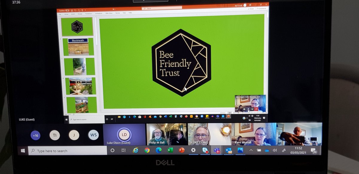 Yesterday we held our spring coffee morning with our West Anglia adopter team. Dr Luke Dixon from <a href="/bee_trust/">Bee Friendly Trust</a> was the guest speaker. He talked about
🐝renovation of old gardens
🐝planting schemes to attract bees and other wildlife
🐝engagement with the community
#WorkingTogether