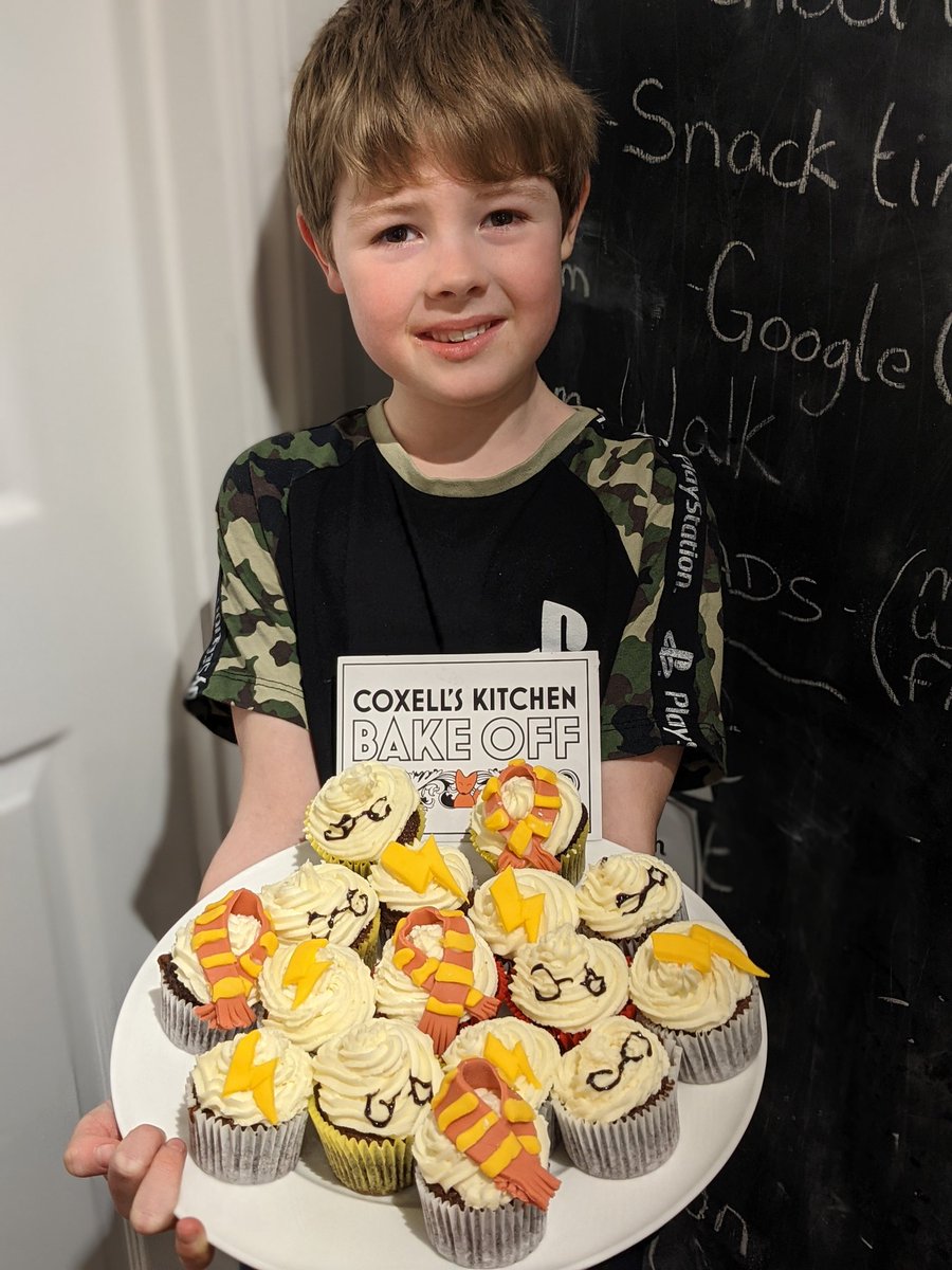 MattSouthgate80's tweet photo. Final week of #CoxellsKitchen Bake-Off celebrates #WorldBookDay2021 @FoxHill_Primary - Can you guess Thomas & Rosalie's books?
#WorldBookDay https://t.co/cqgCRJgyjQ