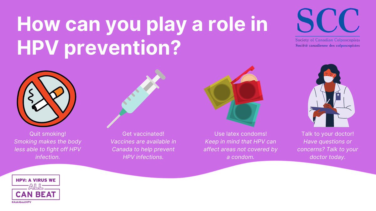 Learn how you can play a role in #HPVPrevention. #AskAboutHPV #HPVAwarenessDay