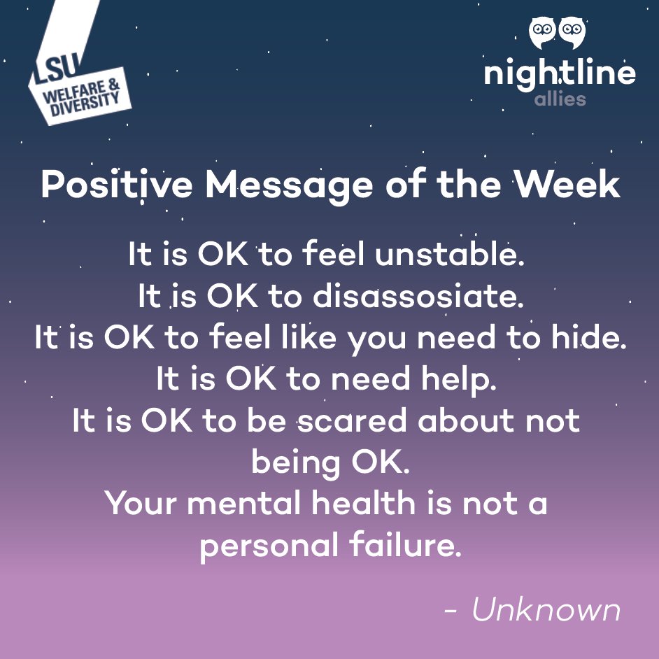 Loughborough University (@lborouniversity) on Twitter photo <a href="/LboroNightline/">Loughborough Nightline</a> provides support for students who are feeling stressed, isolated, seeking advice or just want to talk to someone.
<a href="/LoughboroughSU/">Loughborough SU</a>
Info: lboro.uk/LboroNightline <a href="/LboroNightline/">Loughborough Nightline</a> provides support for students who are feeling stressed, isolated, seeking advice or just want to talk to someone.
<a href="/LoughboroughSU/">Loughborough SU</a>
Info: lboro.uk/LboroNightline