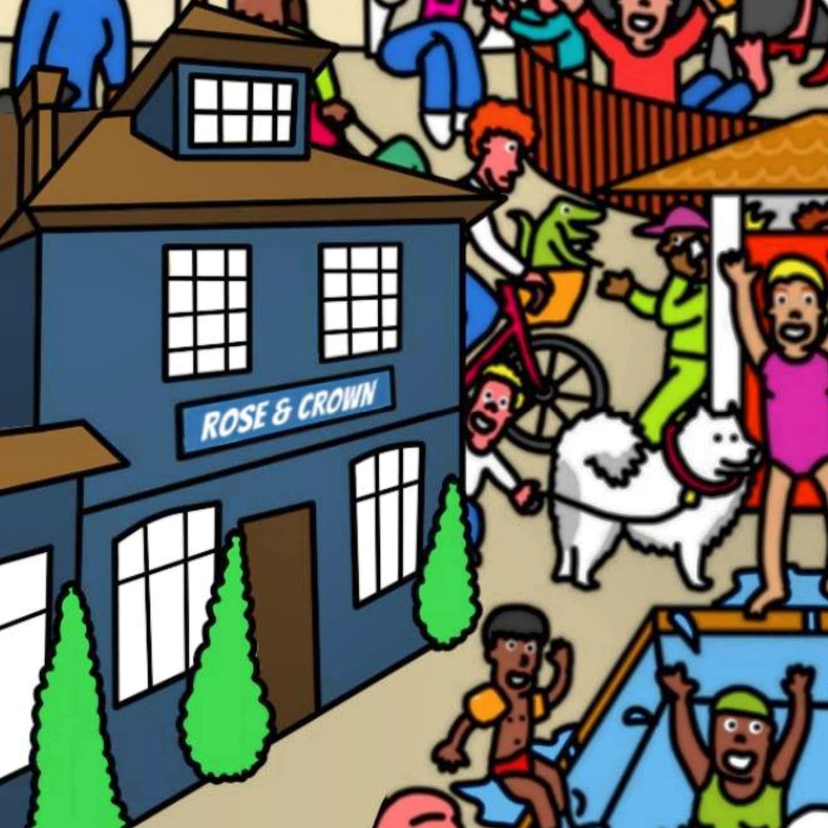 Ben 'Draw my Town' Poultney (@drawmytown) on Twitter photo New pub added to my #Tooting artwork! The nice & cosy <a href="/RoseCrownSW17/">The Rose & Crown</a>
I had a drink here last year when I went to collect a footie programme I designed for <a href="/TootingBecFC/">Tooting Bec FC</a>
This artwork, as well as a few others will be on display in their windows from this weeknd. Watch this space! New pub added to my #Tooting artwork! The nice & cosy <a href="/RoseCrownSW17/">The Rose & Crown</a>
I had a drink here last year when I went to collect a footie programme I designed for <a href="/TootingBecFC/">Tooting Bec FC</a>
This artwork, as well as a few others will be on display in their windows from this weeknd. Watch this space!