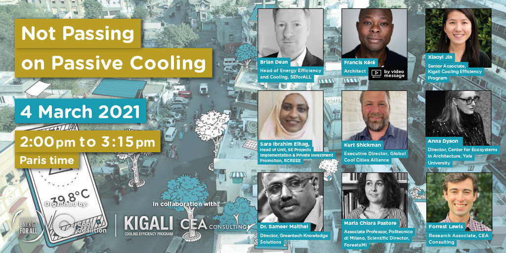 ActOnCooling's tweet image. 🥳TODAY: Not Passing on #PassiveCooling ❄️🏙️🌳

Join us at 2pm CET for an exciting event to hear ways we can scale up #passivesolutions for cooling in #cities &amp;amp; #buildings from Cairo to Milan, from India to North America 🌎🌍🌏

#ThisIsCool

Register now: bit.ly/3snJ34f