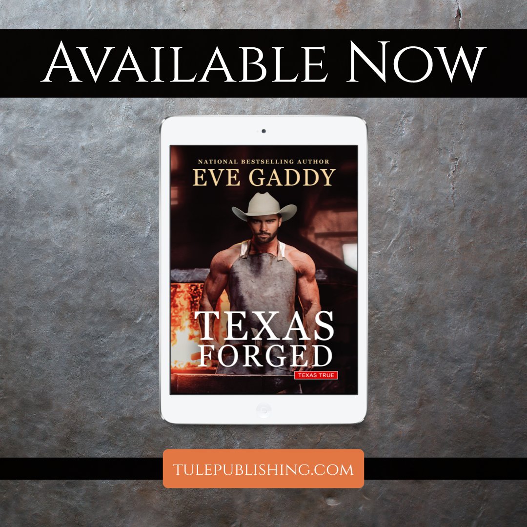 TulePublishing's tweet photo. “Oh my heart. This book was so good and so heartbreaking I couldn’t put it down. Chantel and Gabe had so much chemistry the pages were burning up.” - Christina, Goodreads

@EveGaddy's TEXAS FORGED is out now!

Grab your copy: https://t.co/CD5VsknHvN 
#readztule https://t.co/aCFufa6ngi