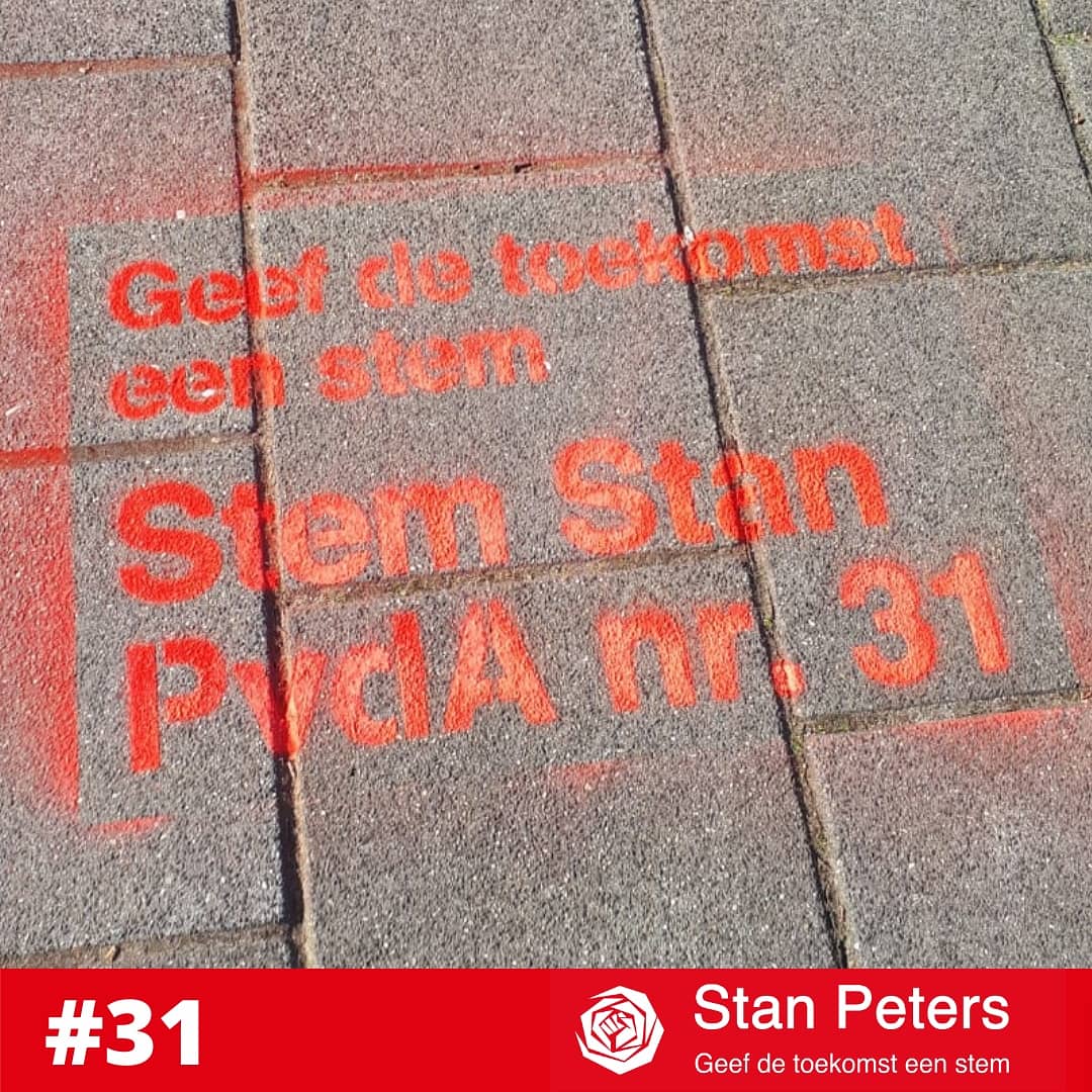 De Stanpagnetour is los! 💪

Van #Tilburg tot #Zwolle en van #Delft tot #Eindhoven. We touren door het hele land om zo veel mogelijk jongeren op te roepen komende verkiezingen <a href="/PvdA/">Partij van de Arbeid</a> te stemmen.
#pvda #Verkiezingen2021