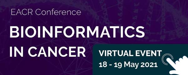 First EACR Virtual Conference on Bioinformatics in Cancer!!!
It will be held 18-19 May 2021
Abstract submission deadline: 25 March 2021
eacr.org/conference/bio…
@EACRnews 
#EACRAmbassador
#CancerBioinformatics
