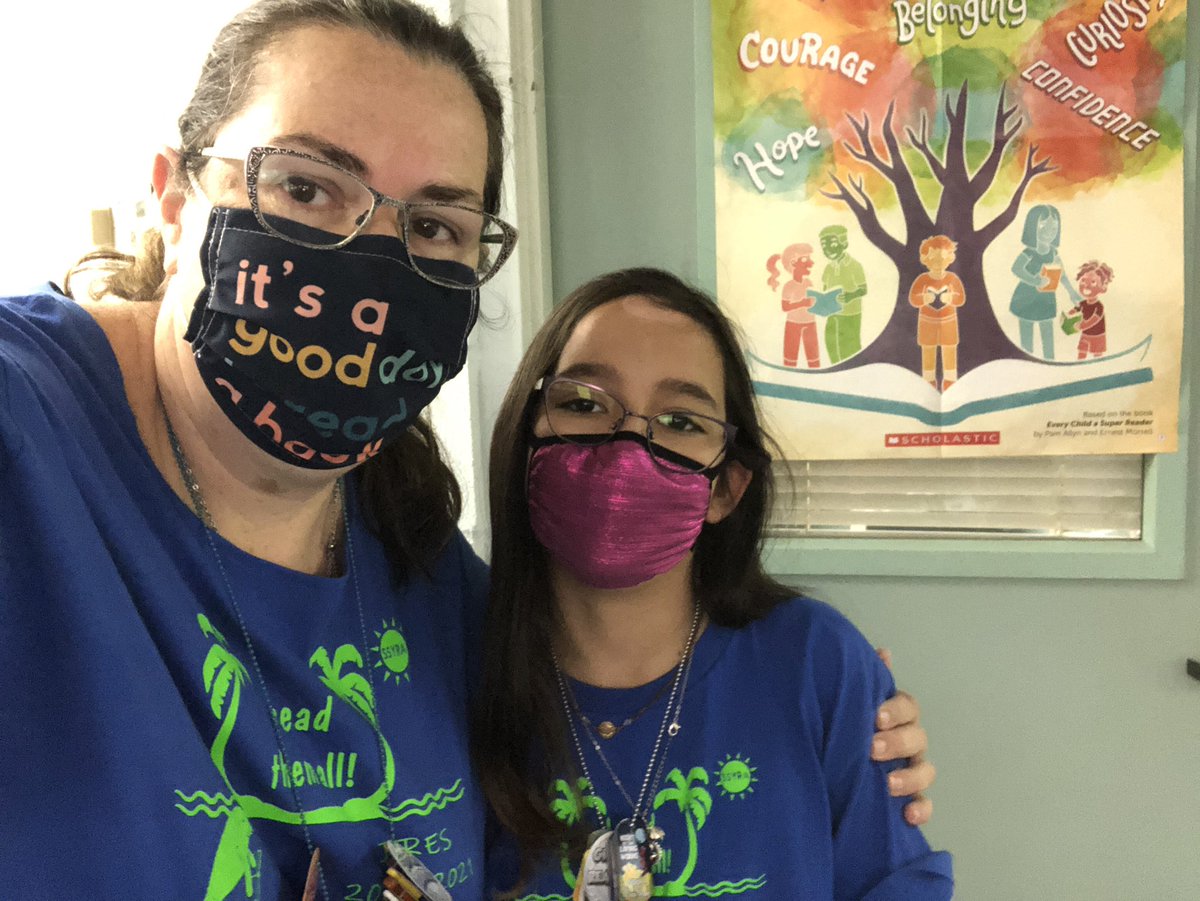 Our 1st manatee who “Read them all!” You can always find Willow with a book in her hand!