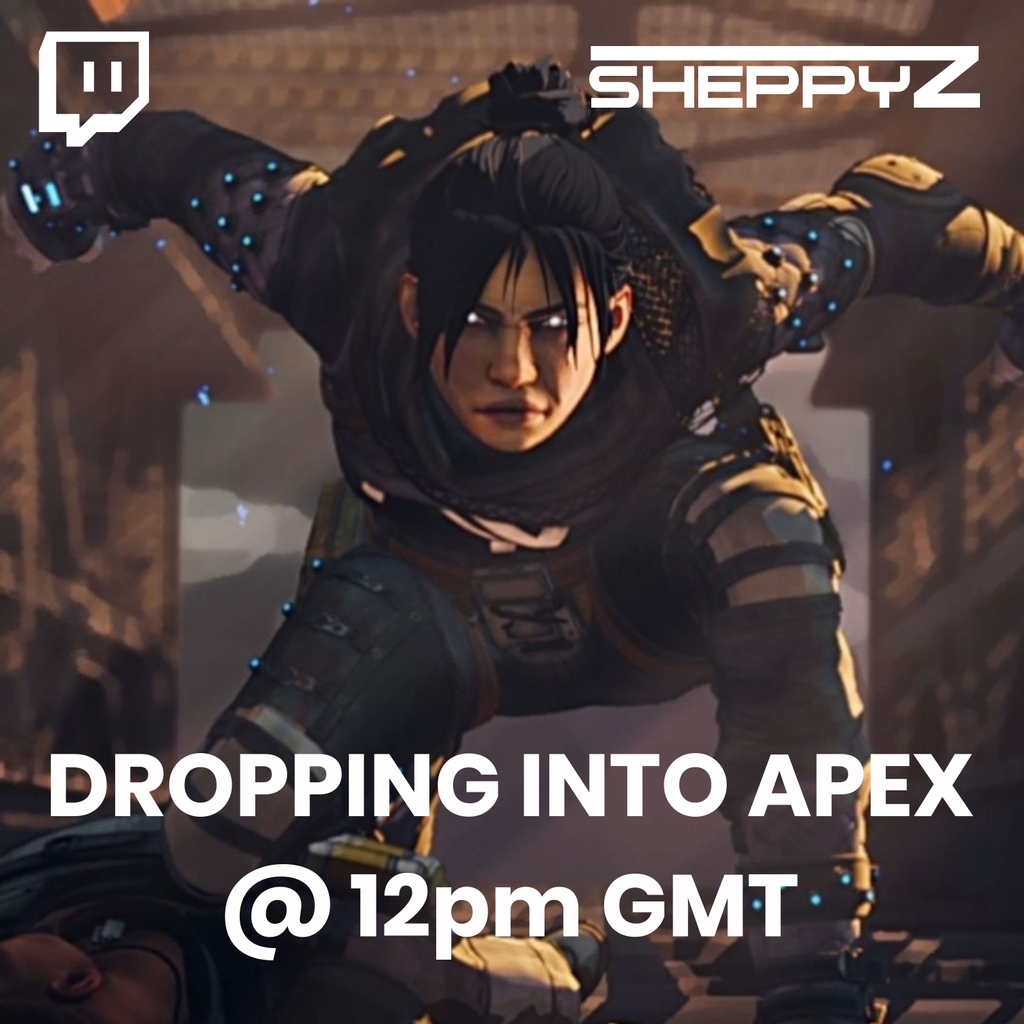 For some reason, Warzone has just not hit the spot with me for the new season and I find I am still putting the hours in on Apex instead. Live at 12 pm GMT https://t.co/3vhWw5eYQy #twitch #twitchstreamer #gamer #streamer #apexlegends https://t.co/g0NV2JPWZP