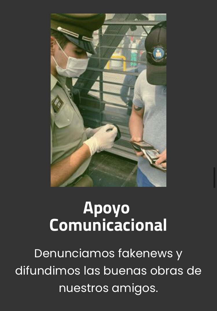 YAAC #YoApoyoACarabineros tweet media