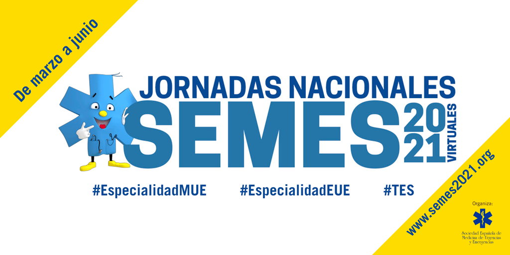 SEMES_'s tweet photo. 📢📢📢 Jornadas Nacionales #SEMES2021

📌 De marzo a junio
📌 virtuales
📌 socios de @SEMES_  gratis
📌programa científico para #medicos #enfermeras #TES

Toda la información ya disponible en
https://t.co/Fn6mybNYQ8

#EspecialidadMUE     #EspecialidadEUE      #TES https://t.co/qgyyyaPOyZ