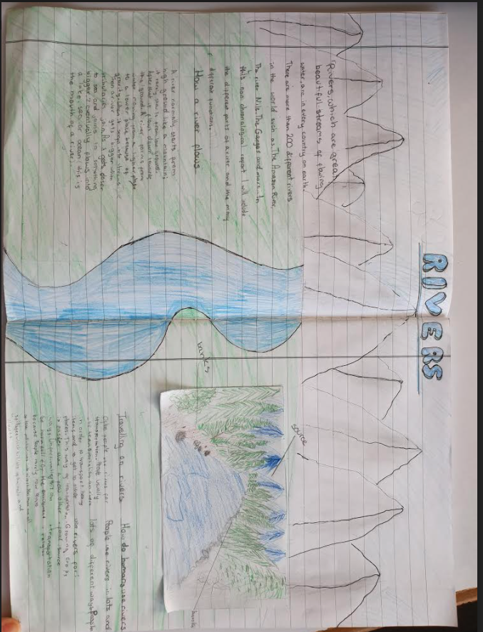 TBSyear5's tweet photo. It has been wonderful to have so many of Year 5 back in class the past two weeks, and what fabulous NCR reports they have written since returning to campus! #english #rivers #crosscurricular #nonchronologicalreports https://t.co/5EOyq5YDU6